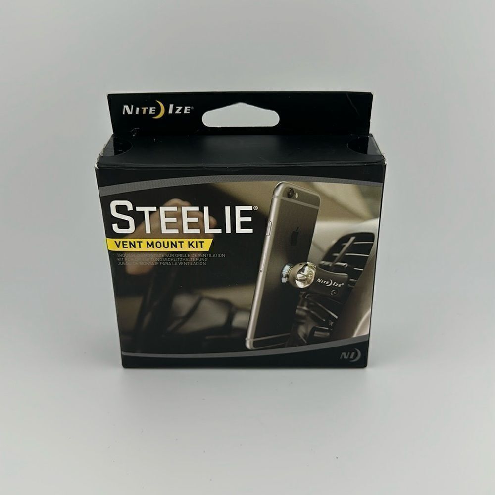 Nite Ize Steelie Vent Mount Kit For Mobile Phones New